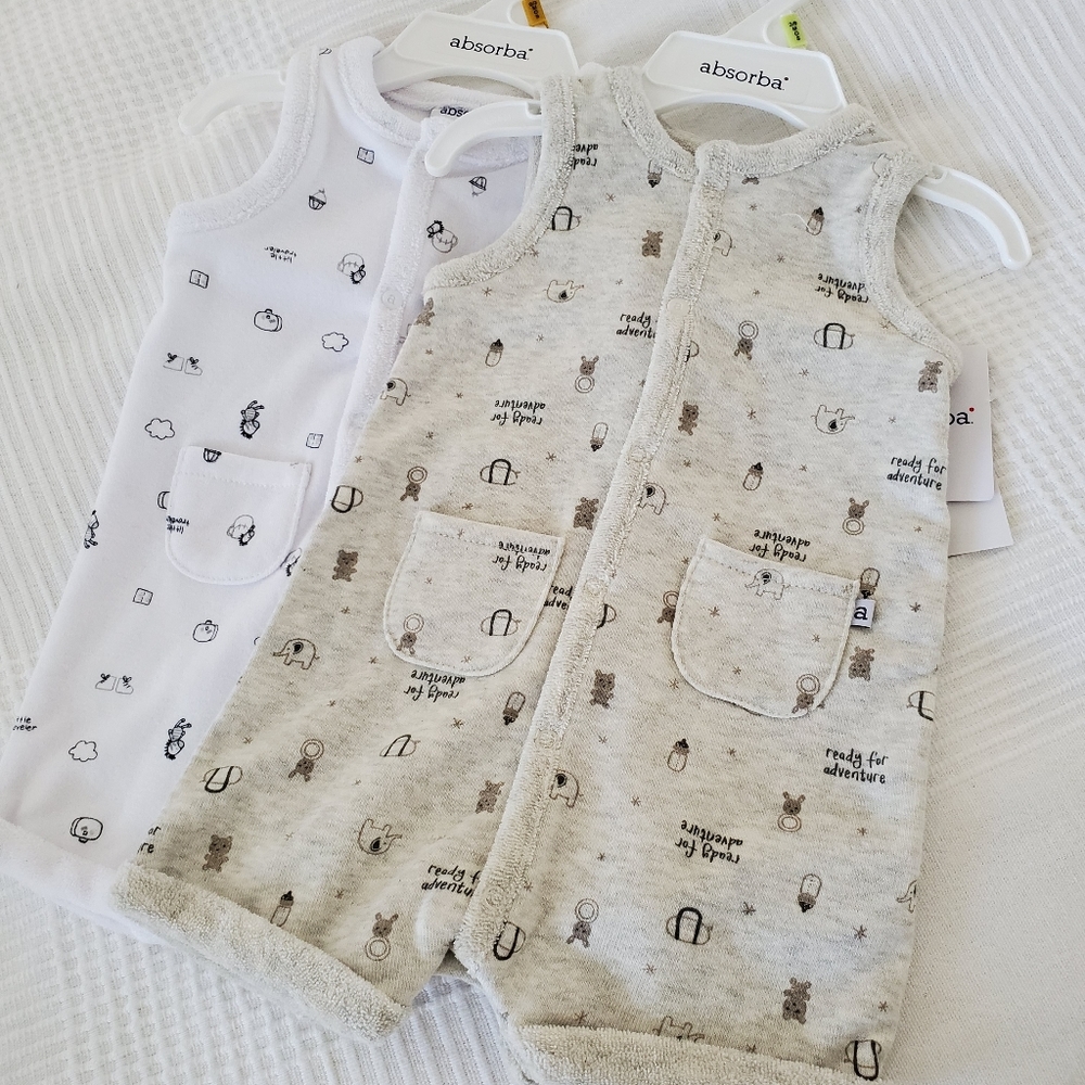Bundle Absorba romper 0-3 m 3-6 m